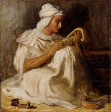 セオドア・シャセリオー Painting - プチ・タレブのロマンチックなテオドール・シャセリオー